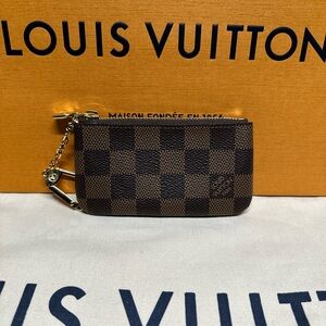 Louis Vuitton Damier Ebene Key Pouch